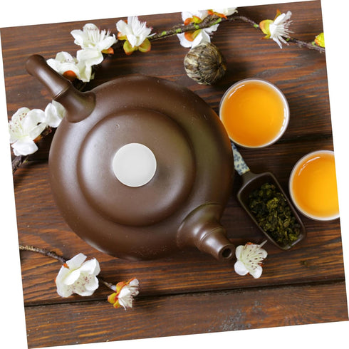 2pcs Teapot Lid Silicone Sleeve, Teapot Accessories, Silicone Hot Handle Holder, Oven Knob Cover, Tea Kettle Lid Knob