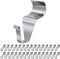 Vinyl Siding Hooks (30 Pack), Heavy Duty Hangers Clips for Hanging Outdoor Lights and Wreath Decor