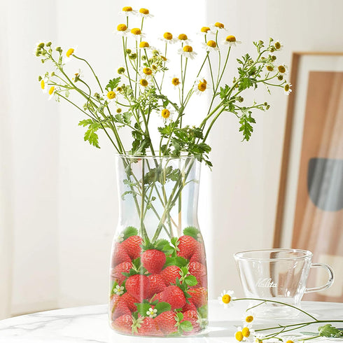 RONRONS 20 Pieces Artificial Strawberry - Lifelike Fruit Plastic Strawberries, Photography Prop, Home Kitchen Ornament