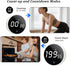 BXF SPORTS 199-Minute Countdown Countup Digital Kitchen Timer - Magnetic Timer with Large LED Display,Volume