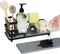 Consumest Sponge Holder for Kitchen Sink - Sink Caddy Organizer with Water