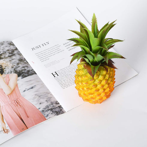 Lvydec Artificial Pineapple - Realistic Fake Pineapple for Home Cabinet Table Party Decoration (8.2")