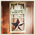 Y&K Decor American Barn Star, US Flag Star Outdoor Metal Barn Patriotic Wall Decoration