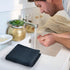 Cleanbear Extra Soft Wash Cloths Set, 6-Pack 13 x 13 Inches, Highly Absorbent Facecloths in Dark Gray