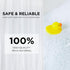 Hookless Full Length 2-in-1 Shower Curtain, 71" x 74", Frost
