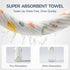 Towels,100% 43x43 Inch Toddler Hooded Bath Cotton Muslin Baby Towels for Boys Girls,Ultra Soft & Absorbent Quick Dry