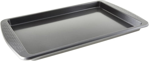 Chicago Metallic Everyday Non-Stick Medium Baking Cookie Sheet, Perfect for Cookies, One-Pan Meals, Gray