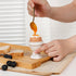 4pcs INGOFIN Ceramic Egg Cups, Egg Holder for Hard Boiled Eggs, Store and Serve Egg Holder, Tray Kitchen Gadgets Tools