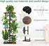 5 6 LINZINAR Plant Stand Tier Plant Multiple Flower Rack Holder Shelves Rack Storage Organizer Display Indoor Planter