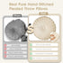 1 Pack (14.5 Inch, ROSE&RISY Round Pleated Velvet Throw Pillow, Decorative Accent Pumpkin Pillow Cushion for Couch Sofa