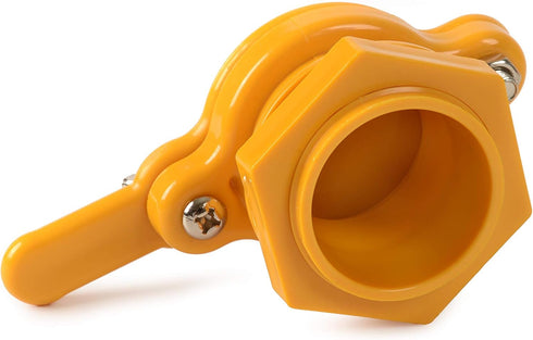 2PCS 5 BeeCastle Honey Gate Valve for Gallon Bucket, Durable Nylon Honey Gate for Extractor, Honey Extractor Tap -Honey