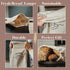3-Pack 12"x15" Linen Bread Bags for Homemade Bread Reusable Bread Storage Bags with Inner Lining Sourdough Bread Bags