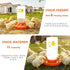 ATHCOHT Set,Automatic 1L 2 Chicken Feeder and Waterer Chick Feeder and Waterer with Wooden Perch,Baby Chicks Supplies