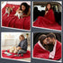 40''x60'' Tisancy Waterproof Blanket for Bed Couch Sofa, Reversible & Washable, Fleece and Flannel Waterproof Mat