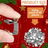 50 (14 11 mm) Pcs Lights Gutter Hook Clips for Hanging Outdoor Holiday Galvanized Lights Roof Hooks Christmas
