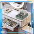 CHANCETSUI 11-Piece Stackable Drawer Organizer Set, Multi-size Storage Bins for Makeup, Stationery, Utensils in