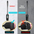 Vovoly Silicone Jar Spatula, Small Head with Long Handle, High Heat Resistant Rubber Scraper for Nonstick Cookware -