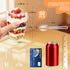 DOUDOULE 50 Pack 5oz Plastic Dessert Cups with Lids and Spoons, Mini Clear Yogurt Parfait Cups with Lids, Small Dessert