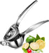 Premium Lemon Squeezer, Large Heavy Duty Handheld Juicer for Lemon, Stainless Steel Manual Citrus Press