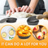 6 pcs Egg Tart Molds - 3" Mini Tart Pans with Removable Bottom for Cupcake, Quiche, and Dessert Baking