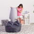 Posh Creations White EPS Bean Bag Refill 75 L with EZ-Pour Zipper Spout Foam Filling