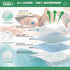 UNILIBRA Twin Mattress Protector, Waterproof Rayon from Bamboo, Deep Pocket, White