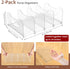 2-Pack Closet, Closet, SURETIVIAN Purse Organizers for Adjustable Small Shelf Divider Rack for Clear Handbag Storage