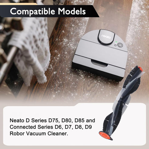 Replacement Parts for Neato Botvac D Series D3 D4 D5 D6 D7 D75 D80 D85 Robot Vacuum Cleaner Accessory Kit