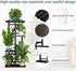 4 5 LINZINAR Plant Stand Indoor Tier Potted Multiple Plant Shelf Stands for Garden Corner Balcony Living Room