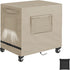 SIRUITON Patio Cooler Cart Cover, Fits for Most 80-100 Quart Rolling Cooler