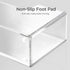 HBlife Acrylic Guest Towel, Paper Napkin Holder for Bathroom - Clear Waterproof Vertical Stand, Disposable Paper Hand