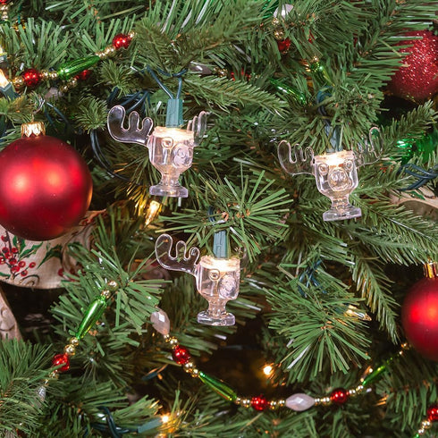 National Lampoon's 10-Light Set National Lampoon Christmas Vacation Kurt Adler UL Wally World Moose Mug Light