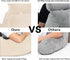 31" Reading Pillow-Extra Large Bed Rest Pillow with Detachable Neck Roll & Arms for Sitting in Bed or Couch-Backrest