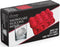 Silicone Snowflake Mold Set, Christmas Ice Cube Molds, Heat Safe BPA Free Silicone, Exceeding FDA (Christmas Red)