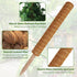 4 Pack 16 inch Moss Pole Monstera Plant Support: Stackable Coco Coir Moss Totem Stake Tall Plants Rod Stand Grow Stick