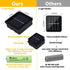 Solar String Lights Outdoor 120 LED 72 Ft, Crystal Globe Lights with 8 Lighting Modes, Waterproof Solar Powered for