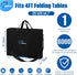 600D 25" 25" x4.7 4FT SIRUITON Folding Table Storage Bag, Portable WaterProof Carry Bag for Folding Picnic/Camp Tables