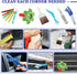 BOJACK Air Conditioner Fin Cleaner Set, AC Fin Comb and Brush, Condenser Coil Cleaner Tool (6 Pcs)