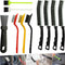 10Pcs Crevice Cleaning Tools, Hard Bristle Brush Set for Small Spaces, Household Use for Bathroom Tiles and Kitchen