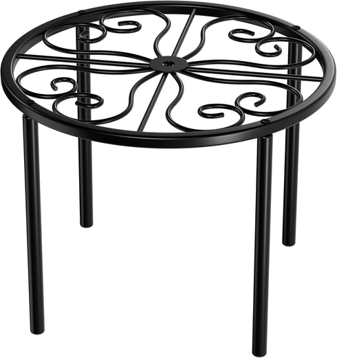 Chinpakden Plant Stand Flower Stand - Metal Plant Holder for Garden Home, Anti-rust