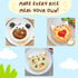Animal Rice Mold Set Cute Animal Shapes, DIY Bento Lunch Decoration Tool, Japanese Kitchen Accessory