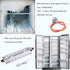 Refrigerator Defrost Heater WR51X10055, Temperature Sensor WR55X10025, Defrost Thermostat WR50X10068 Compatible with GE