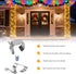 EATAKWARD 150 0.8'' 0.6'' PCS Christmas Lights Gutter Hooks, x Galvanized Holiday Lighter Roof Hooks, Light Clips Xmas