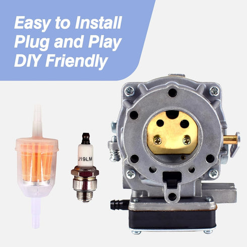693480 17.0 18.5 19.5 20 21HP LT1000 917270821 693479 499306 Carburetor w/Fuel Pump Gaskets Air Filter Kit Replace