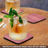 3dRose Red and White Gingham Pattern - Rustic Italian Kitchen Dining Theme - Soft Coasters, Set of 8 (CST_113016_2)