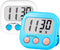 Timer for Kids Teachers Supplies, Digital Kitchen Timers for Cooking, Large Magnetic Classroom Timer 2 Pack