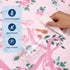2.5x8 GarveeHome Runners for Hallways Non Slip, Kitchen Runner Rug Coquette Pink Rugs for Bedroom Girls, Low Pile Soft