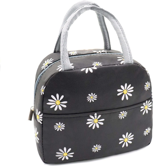 Sonuimy Insulated Lunch Bag for Women, Reusable Cute Tote Lunch Box, Leakproof Cooler for Work Travel
