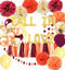Fall Bridal Shower Decorations, Engagement Fall Bachelorette Party Decorations, Burgundy Orange Balloons