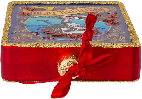 Kurt Adler Glass Grateful Dead Ornament, 4.25-Inch for Christmas
